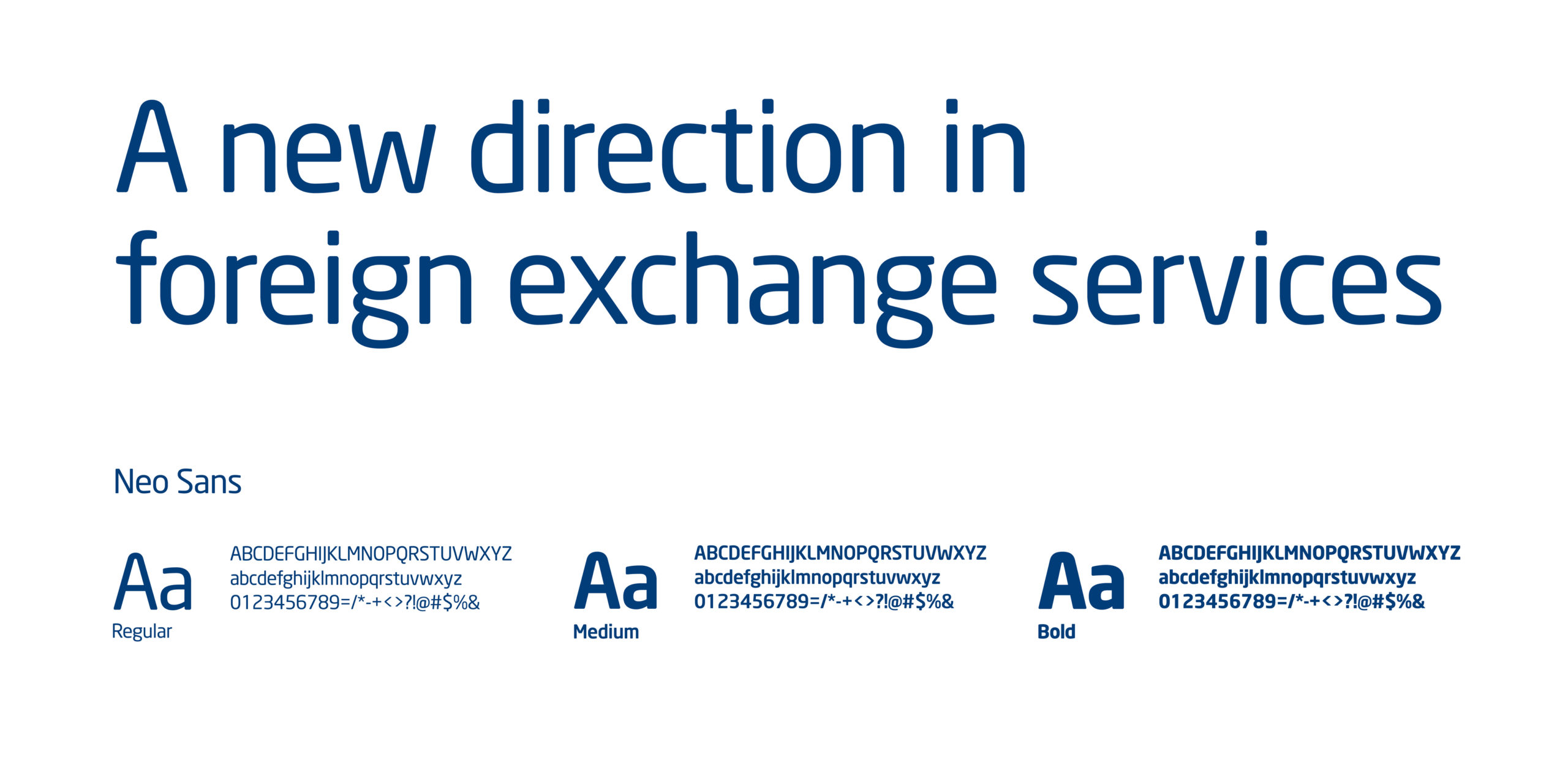 Exchange Direct Brand font guide