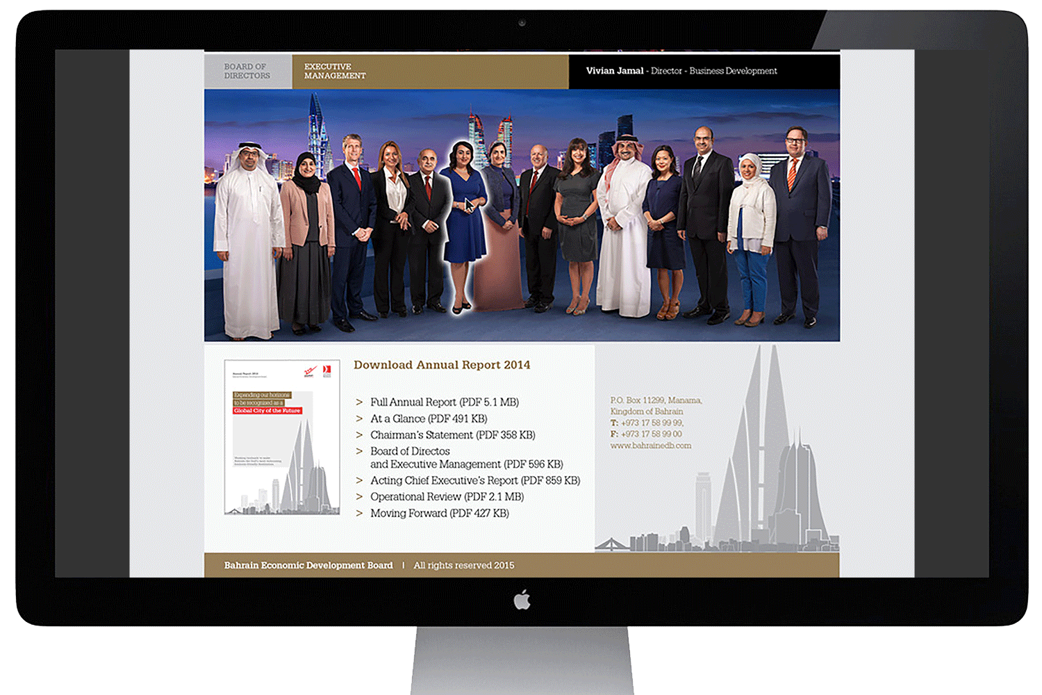 Bahrain Economic Development Board Annual Report