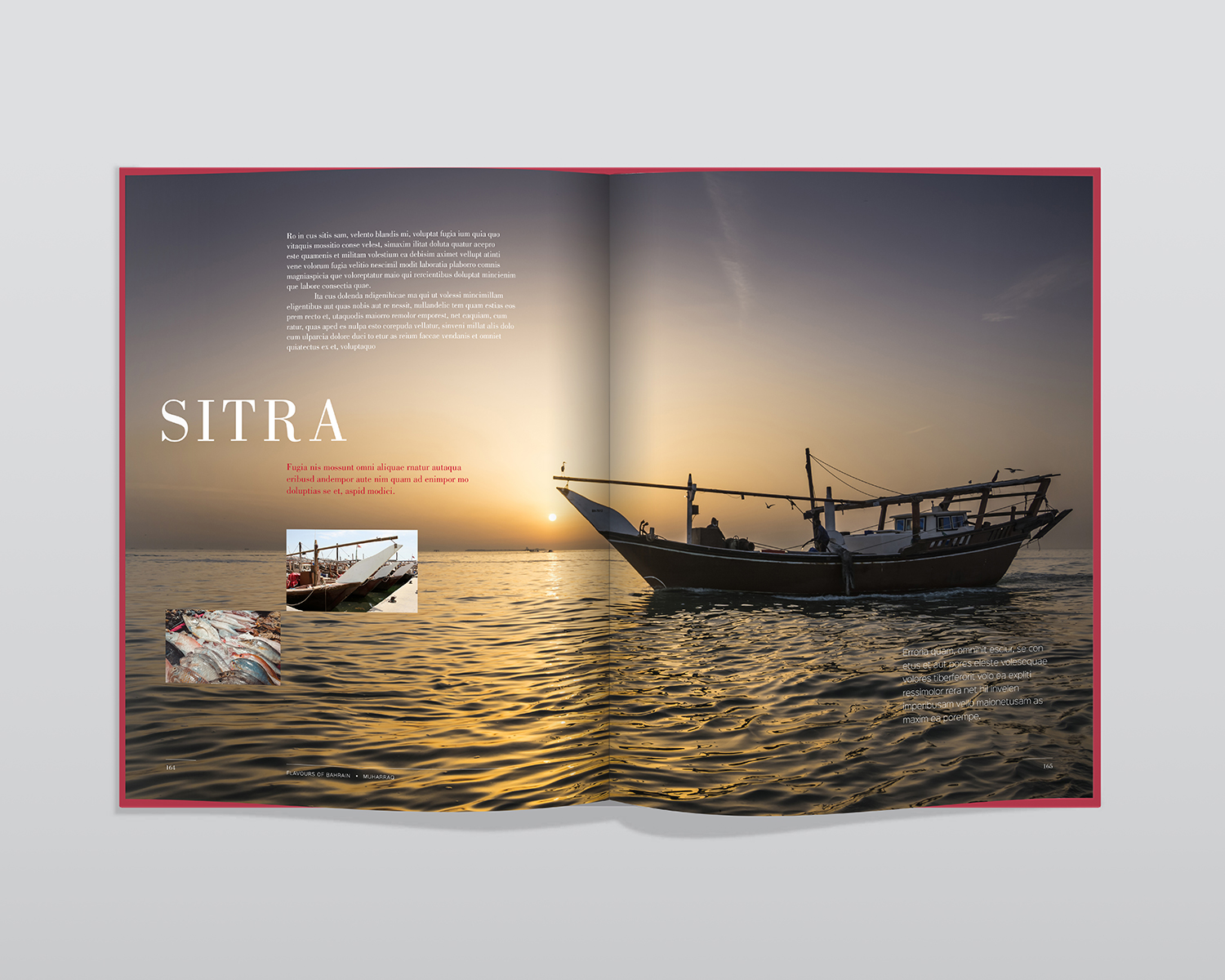 Bahrain Cook Book Sitra Spread